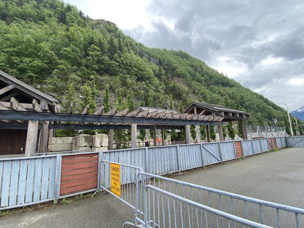 Passenger tariff increase to offset landslide mitigation The Skagway